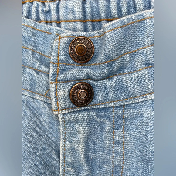 Vintage 1977 Levis 685 Bell Bottom Jeans 32x32 Orange Tab Talon 42 Zipper SF 207 - Picture 12 of 15
